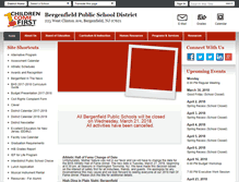 Tablet Screenshot of bergenfield.org